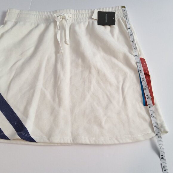 Grayson Threads White Drawstring Skirt Size L Cotton Polyester Blend - Picture 8 of 10